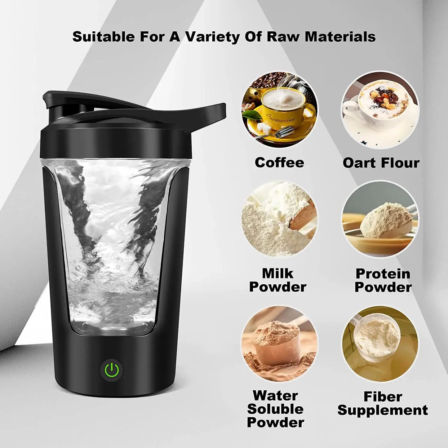 Electric Portable Mixing Cup Protein Shaker