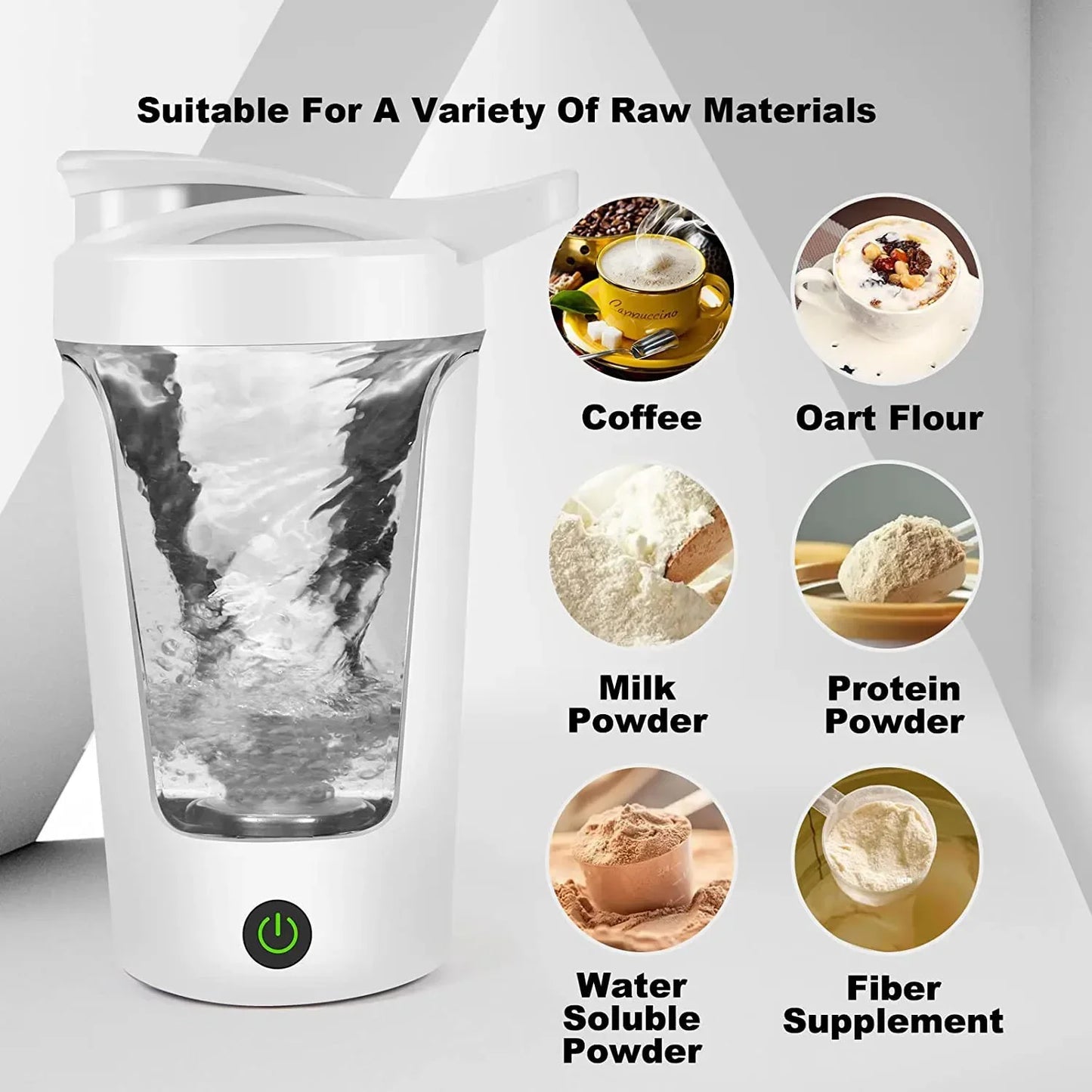 Electric Portable Mixing Cup Protein Shaker